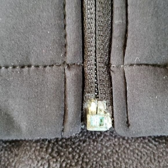 WOMAN'S Jacket Canyon Creek Black Fleece Lined Coat Zip Up Women's Size Medium - Picture 7 of 11